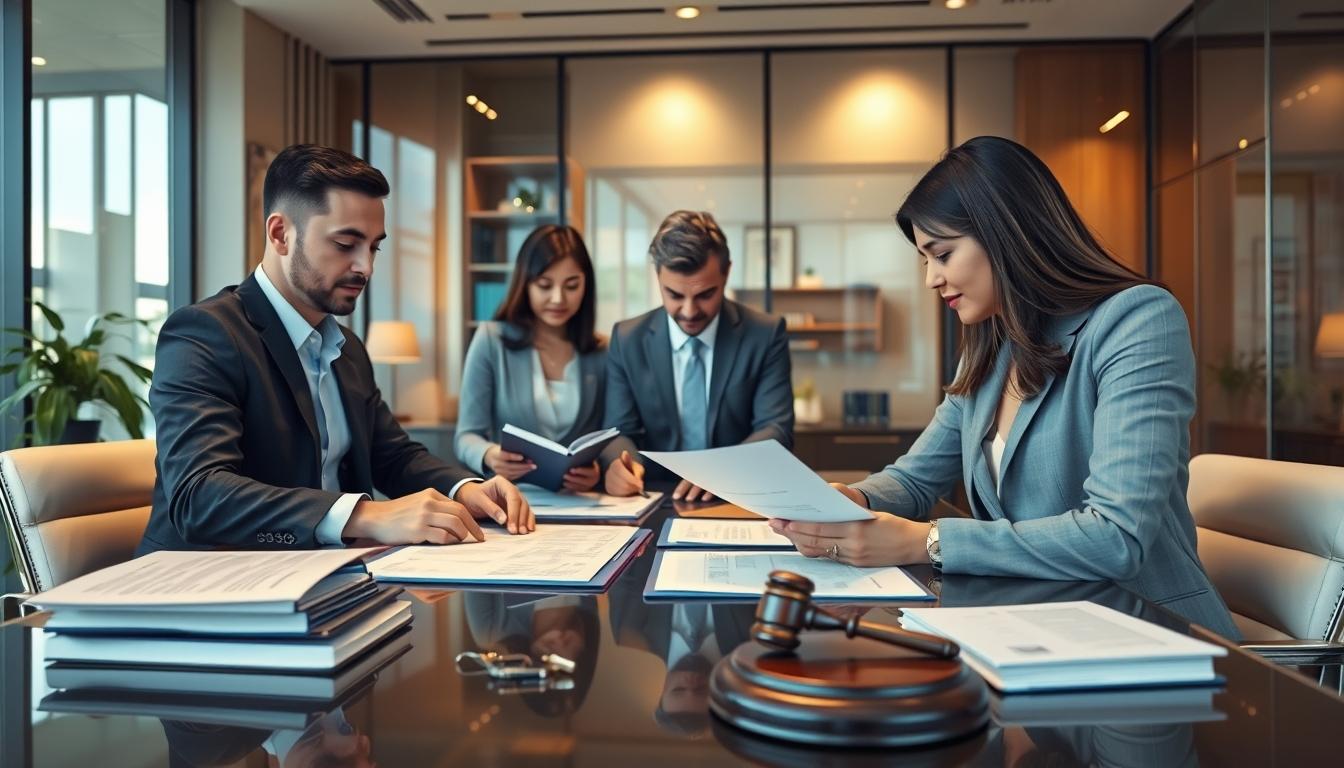 Planning property transactions and real estate deal preparation